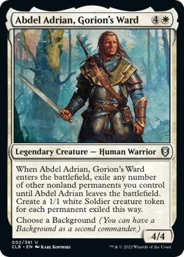 Image for Abdel Adrian, Gorion's Ward (2) (CLB) - Magic: The Gathering