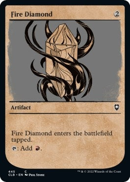 Image for Fire Diamond (Showcase) (445) (CLB) - Magic: The Gathering
