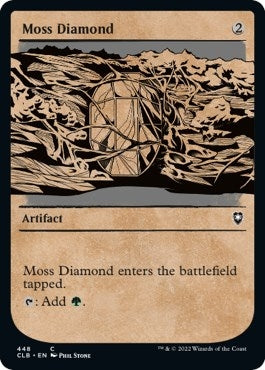 Image for Moss Diamond (Showcase) (448) (CLB) - Magic: The Gathering