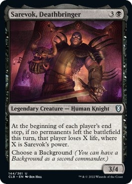 Image for Sarevok, Deathbringer (144) (CLB) - Magic: The Gathering