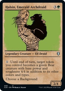 Image for Halsin, Emerald Archdruid (Showcase) (408) (CLB) - Magic: The Gathering