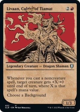 Image for Livaan, Cultist of Tiamat (Showcase) (402) - Magic: The Gathering