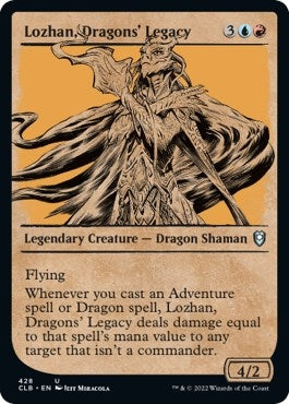 Image for Lozhan, Dragons' Legacy (Showcase) (428) - Magic: The Gathering