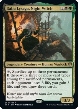 Image for Baba Lysaga, Night Witch (266) - Magic: The Gathering