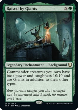 Image for Raised by Giants (250) - Magic: The Gathering