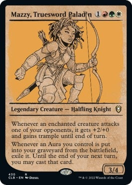 Image for Mazzy, Truesword Paladin (Showcase) (430) - Magic: The Gathering