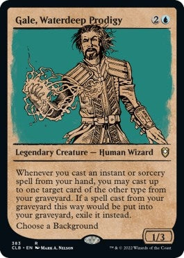 Image for Gale, Waterdeep Prodigy (Showcase) (383) - Magic: The Gathering