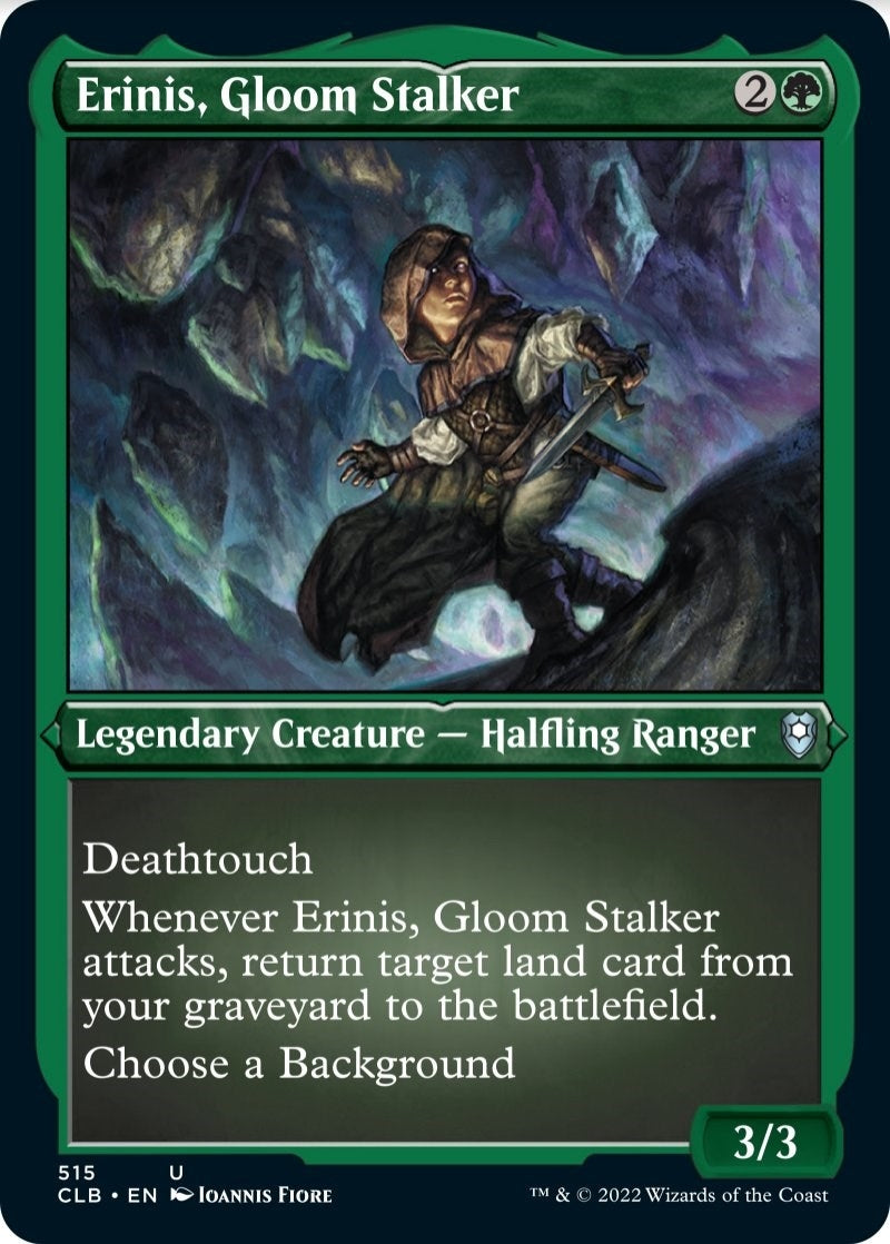 Image for Erinis, Gloom Stalker (Foil Etched) (515) - Magic: The Gathering