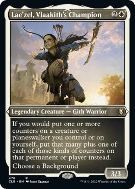 Image for Lae'zel, Vlaakith's Champion (Foil Etched) (476) - Magic: The Gathering