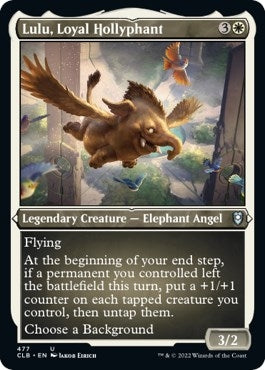 Image for Lulu, Loyal Hollyphant (Foil Etched) (477) - Magic: The Gathering