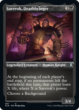 Image for Sarevok, Deathbringer (Foil Etched) (497) - Magic: The Gathering