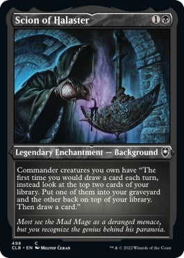 Image for Scion of Halaster (Foil Etched) (498) - Magic: The Gathering