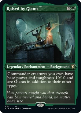 Image for Raised by Giants (Foil Etched) (520) - Magic: The Gathering