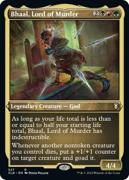 Image for Bhaal, Lord of Murder (Foil Etched) (527) - Magic: The Gathering