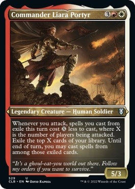 Image for Commander Liara Portyr (Foil Etched) (529) - Magic: The Gathering