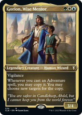 Image for Gorion, Wise Mentor (Foil Etched) (534) - Magic: The Gathering
