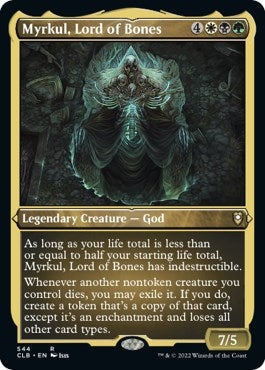 Image for Myrkul, Lord of Bones (Foil Etched) (544) - Magic: The Gathering