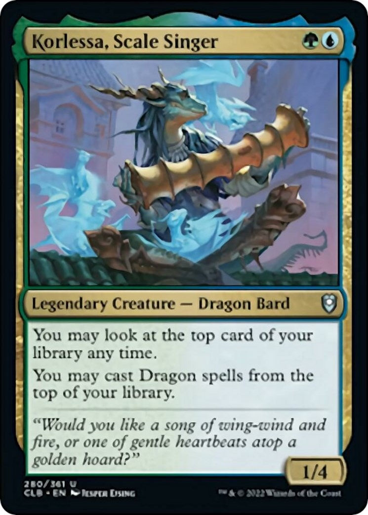 Image for Korlessa, Scale Singer (280) - Magic: The Gathering