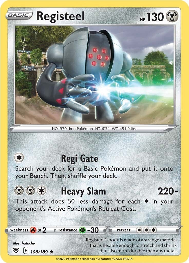 Image for Registeel (108/189) (SWSH10) - Pokemon
