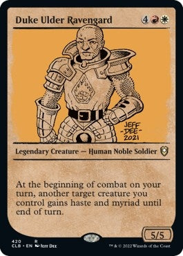 Image for Duke Ulder Ravengard (Showcase) (420) (CLB) - Magic: The Gathering