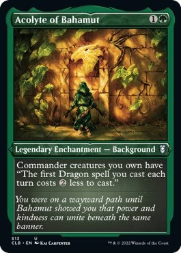 Image for Acolyte of Bahamut (Foil Etched) (513) (CLB) - Magic: The Gathering