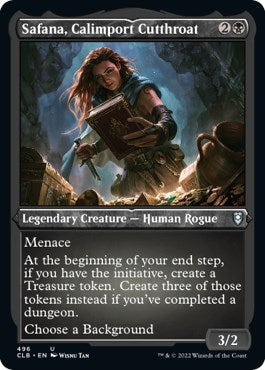 Image for Safana, Calimport Cutthroat (Foil Etched) (496) (CLB) - Magic: The Gathering