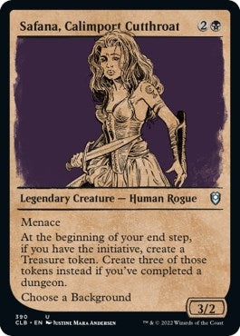 Image for Safana, Calimport Cutthroat (Showcase) (390) (CLB) - Magic: The Gathering