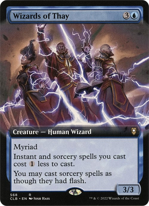 Image for Wizards of Thay (Extended Art) (568) (CLB) - Magic: The Gathering