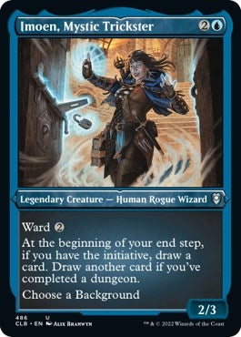 Image for Imoen, Mystic Trickster (Foil Etched) (486) (CLB) - Magic: The Gathering