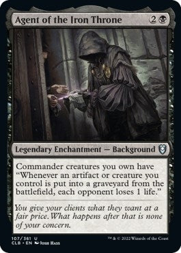 Image for Agent of the Iron Throne (107) (CLB) - Magic: The Gathering
