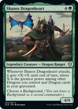 Image for Skanos Dragonheart (255) (CLB) - Magic: The Gathering