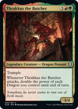 Image for Thrakkus the Butcher (295) (CLB) - Magic: The Gathering