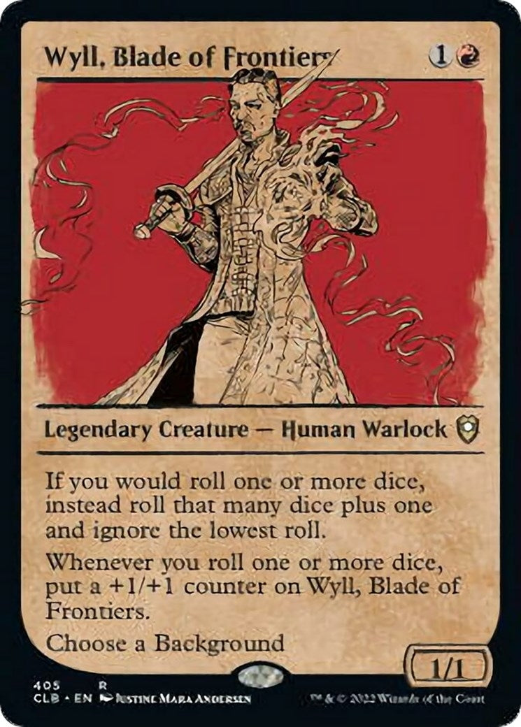 Image for Wyll, Blade of Frontiers (Showcase) (405) (CLB) - Magic: The Gathering