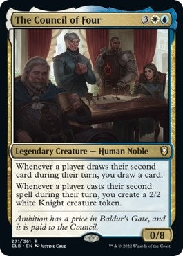 Image for The Council of Four (271) (CLB) - Magic: The Gathering