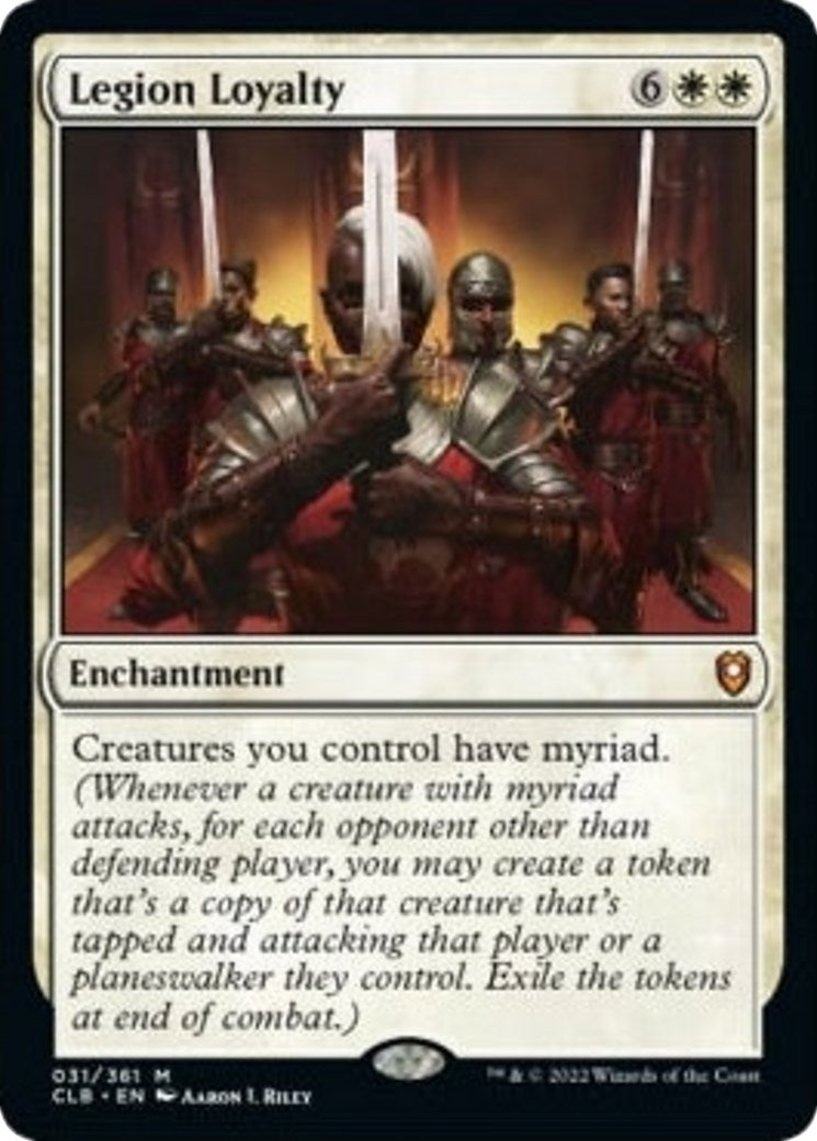Image for Legion Loyalty (31) (CLB) - Magic: The Gathering