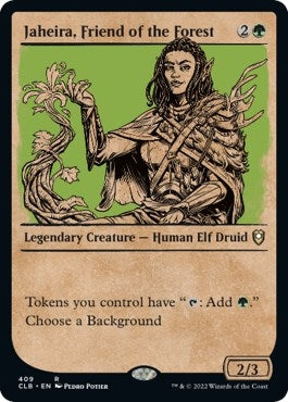 Image for Jaheira, Friend of the Forest (Showcase) (409) - Magic: The Gathering
