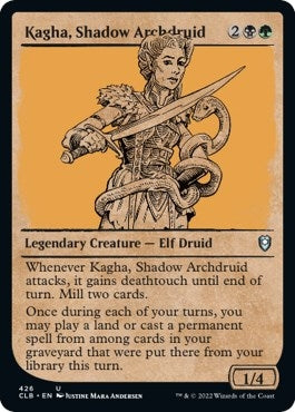 Image for Kagha, Shadow Archdruid (Showcase) (426) - Magic: The Gathering