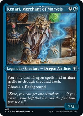 Image for Renari, Merchant of Marvels (Foil Etched) (487) - Magic: The Gathering