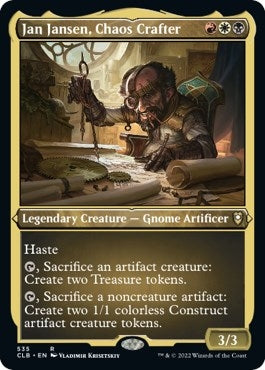 Image for Jan Jansen, Chaos Crafter (Foil Etched) (535) - Magic: The Gathering