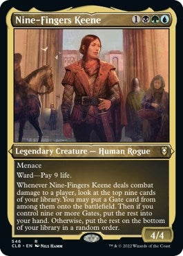 Image for Nine-Fingers Keene (Foil Etched) (546) - Magic: The Gathering