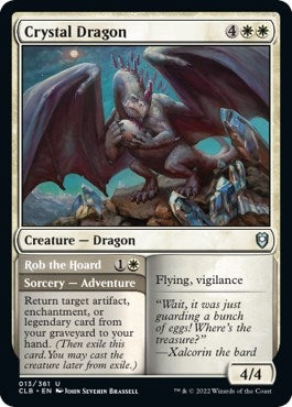 Image for Crystal Dragon (13) - Magic: The Gathering