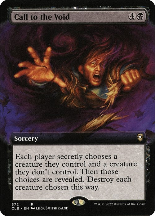 Image for Call to the Void (Extended Art) (572) - Magic: The Gathering