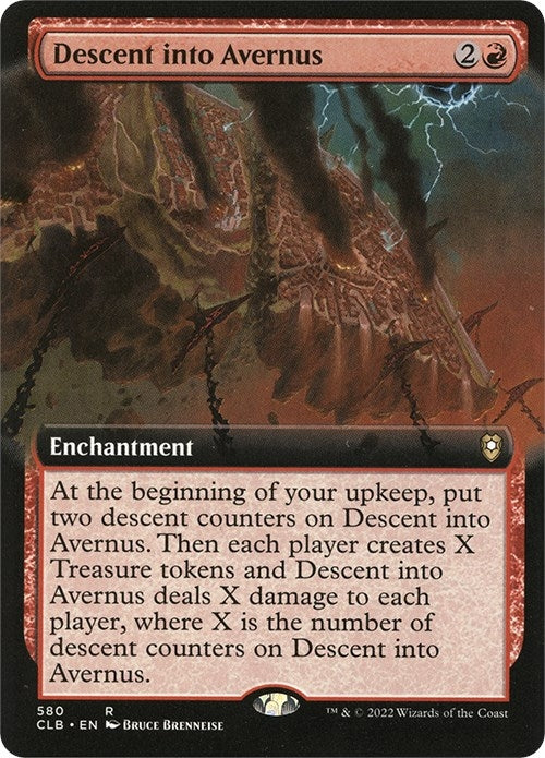 Image for Descent into Avernus (Extended Art) (580) - Magic: The Gathering