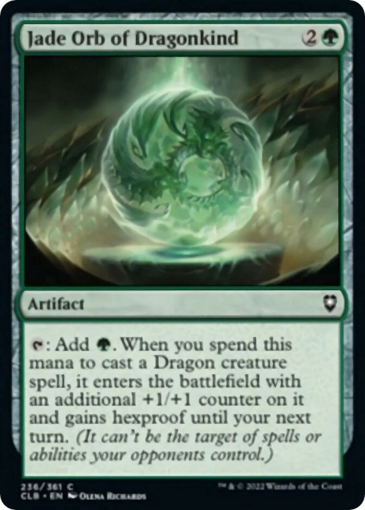 Image for Jade Orb of Dragonkind (236) - Magic: The Gathering
