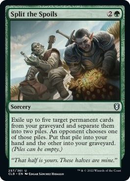 Image for Split the Spoils (257) - Magic: The Gathering