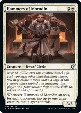 Image for Hammers of Moradin (25) - Magic: The Gathering