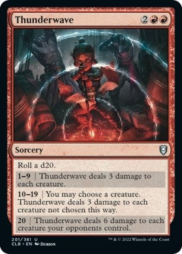 Image for Thunderwave (201) - Magic: The Gathering