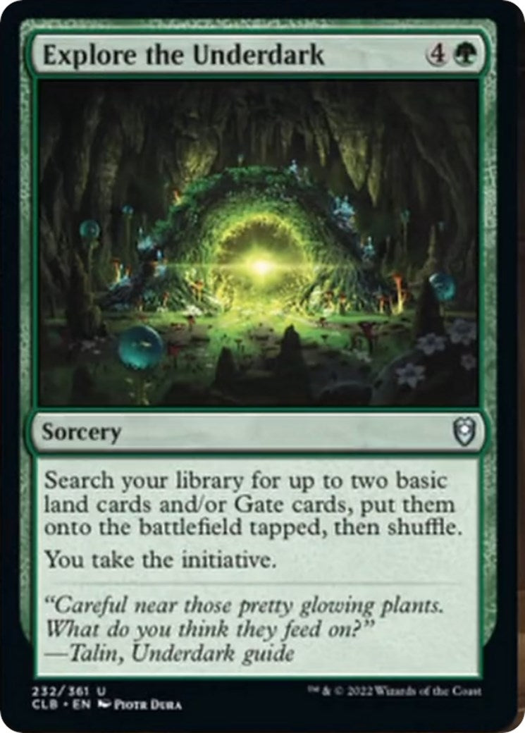 Image for Explore the Underdark (232) - Magic: The Gathering