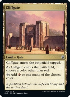 Image for Cliffgate (350) - Magic: The Gathering