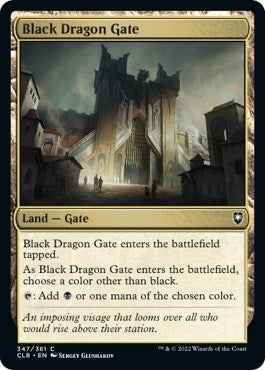 Image for Black Dragon Gate (347) - Magic: The Gathering
